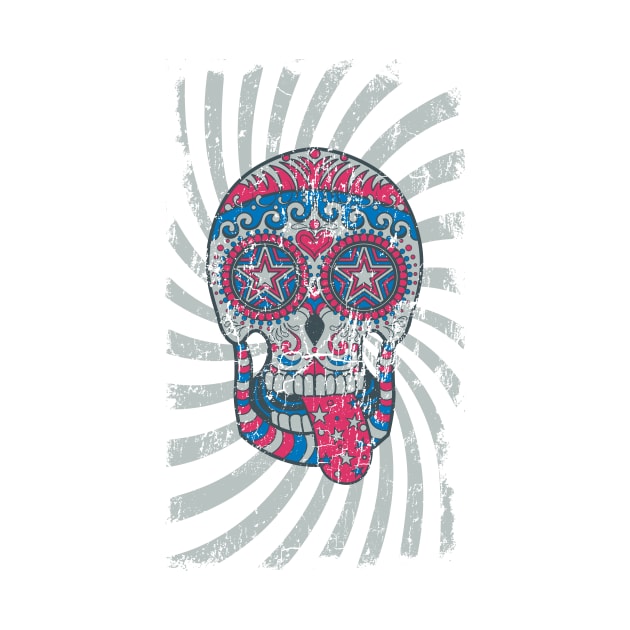 Funny Sugar Skull by NiceIO