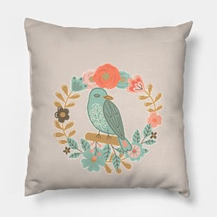 Floral elements Pillow