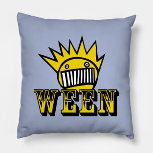 WEEN yellow Pillow