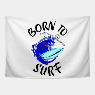 Born to Surf Tapestry