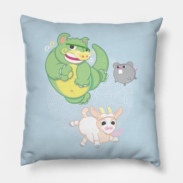 ZOH // Tri-oh Pillow by kingbennie