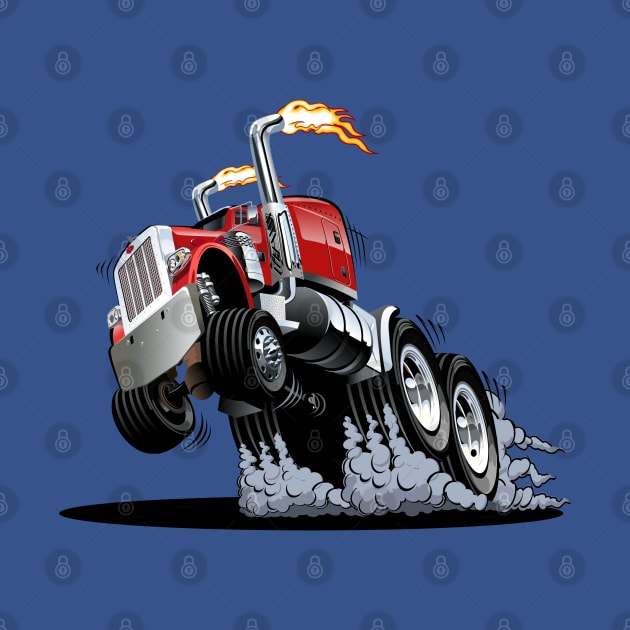 Cartoon truck by Mechanik