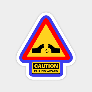 Warning: Falling Wizards 1.0 Magnet