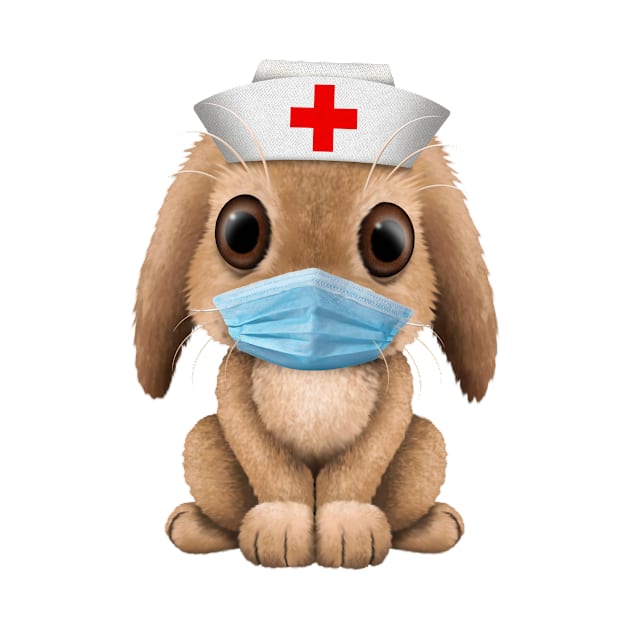 Cute Baby Bunny Nurse by jeffbartels