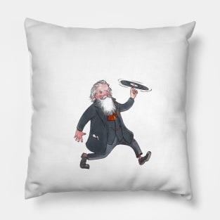 Get Brahms Rolling (for dark backgrounds) Pillow