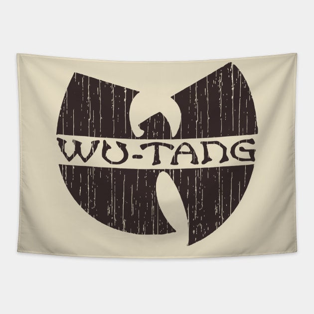 Retro Wutang - Brown Pencil Tapestry by Brown Pencil