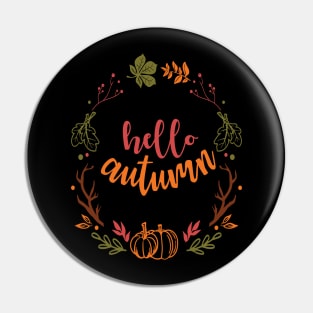 Hello Autumn Pin