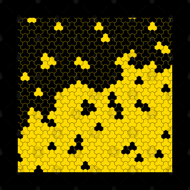 Hex Yellow & Black by Roufxis