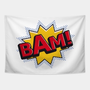 Bam Comic Explosion Tapestry