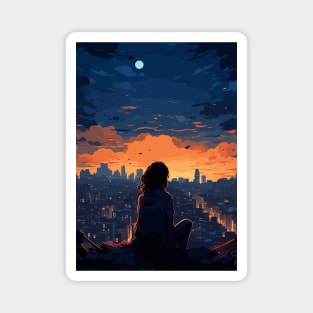 City Lights Serenade Magnet