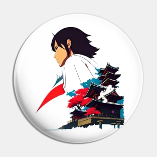 Japan boy Pin