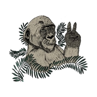 Peace Gorilla T-Shirt