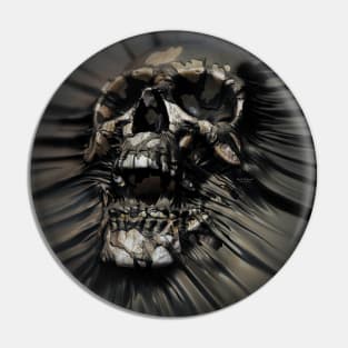 Skull Wrap Up Pin