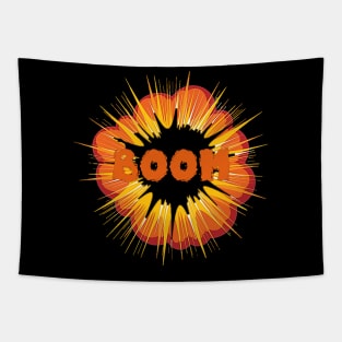 boom t-shirt Tapestry