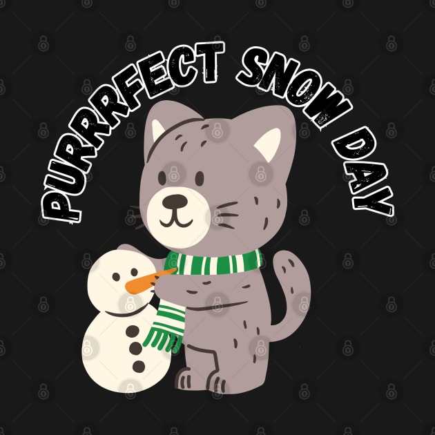 Purrrfect Snow Day, Winter season, Christmas by Project Charlie