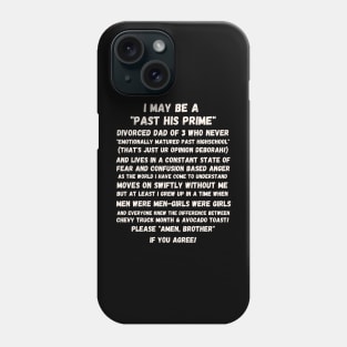 Funny Oddly Specific Divorced Boomer Dad Phone Case