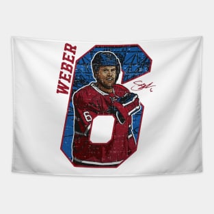 Shea Weber Montreal Offset Tapestry