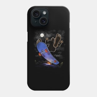 Big foot in skid board Phone Case