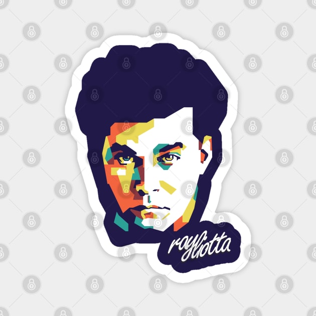 Tribute Ray Liotta on wpap style #2 Magnet by pentaShop