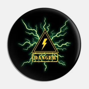 Danger High Voltage Pin