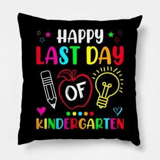 Happy Last Day Of Kindergarten Pillow