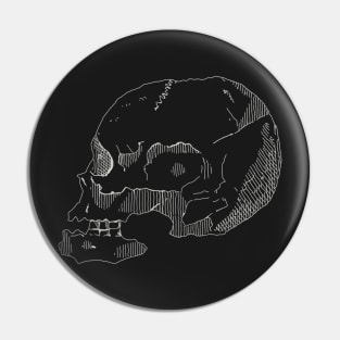 Skull Doodle Pin