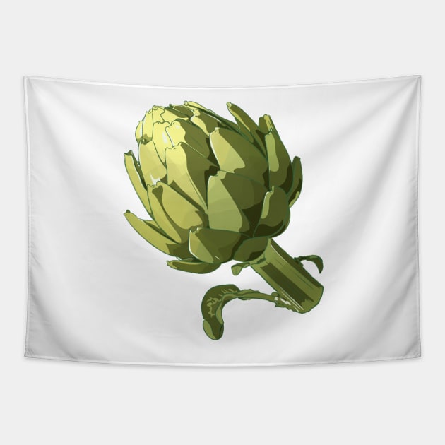 Artichoke Tapestry by locheerio