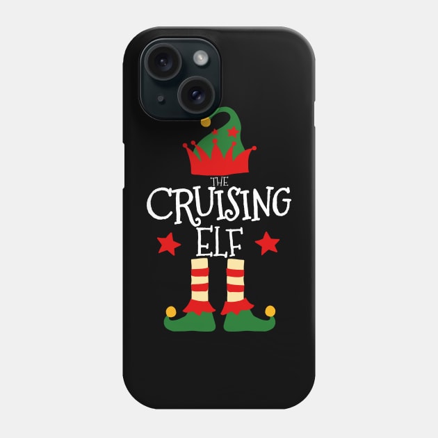 Cruising Elf Matching Family Group Christmas Party Pajamas Phone Case by uglygiftideas