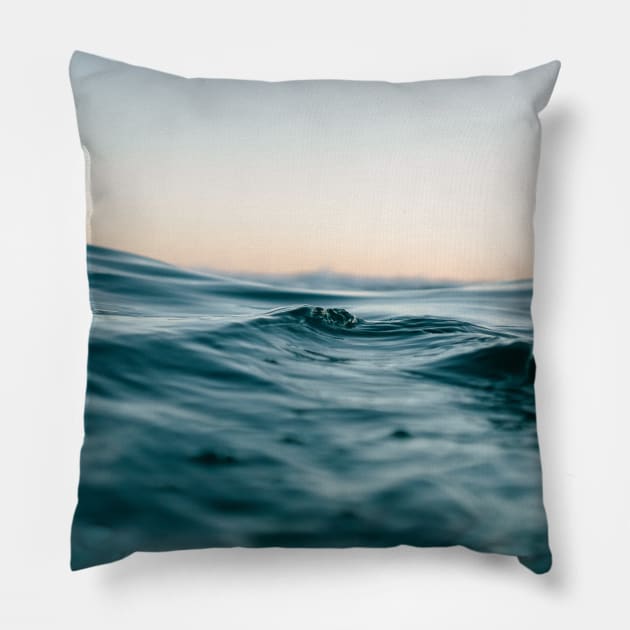 Sunny day sea Pillow by tottlekopp