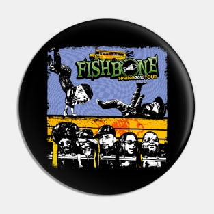 Fishbone Spring Tour 2016 Pin