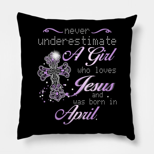 April Girl Pillow by xylalevans