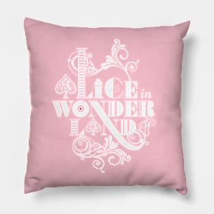 Alice in wonderland Pillow