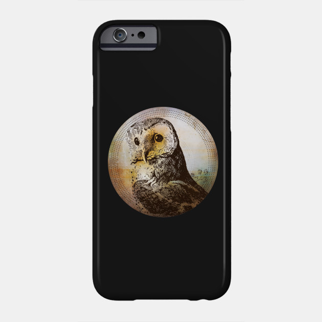 you had to ask - vintage owl geometric design
