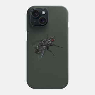 Pretty Giant Fly Novelty Artwork for Insect Lovers Phone Case