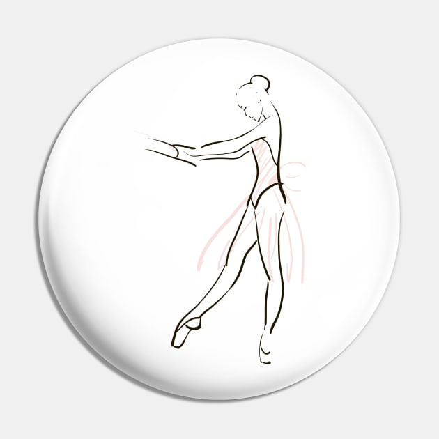 ballerina Pin by Olga Berlet