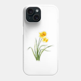 January 2nd birthday flower Phone Case