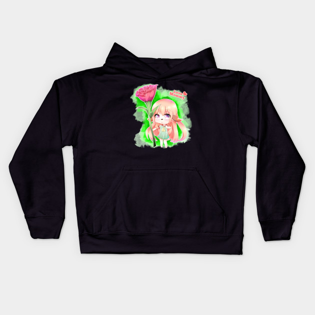 Happy Mother S Day Furry Girl Anime Kids Hoodie Teepublic