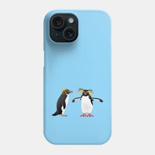 Crested penguin Phone Case