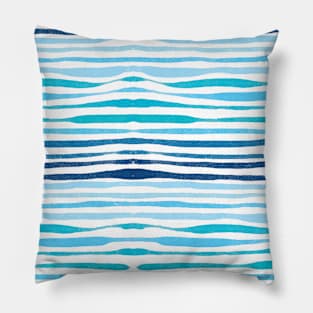 Abstract waves Pillow