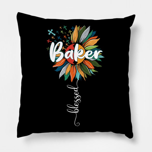 Blessed Baker Pillow by Brande