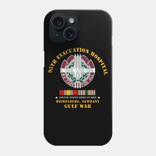 95th Evacuation Hospital - Gulf  War w  w GULF SVC Phone Case