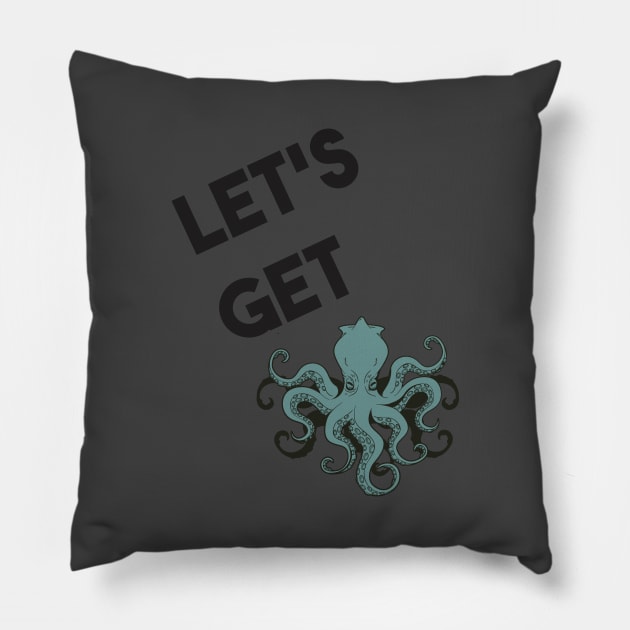 Lets Get Kraken Pillow by MimicGaming