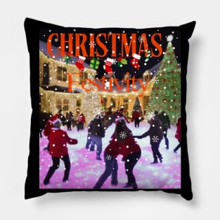 Christmas Festivity Pillow