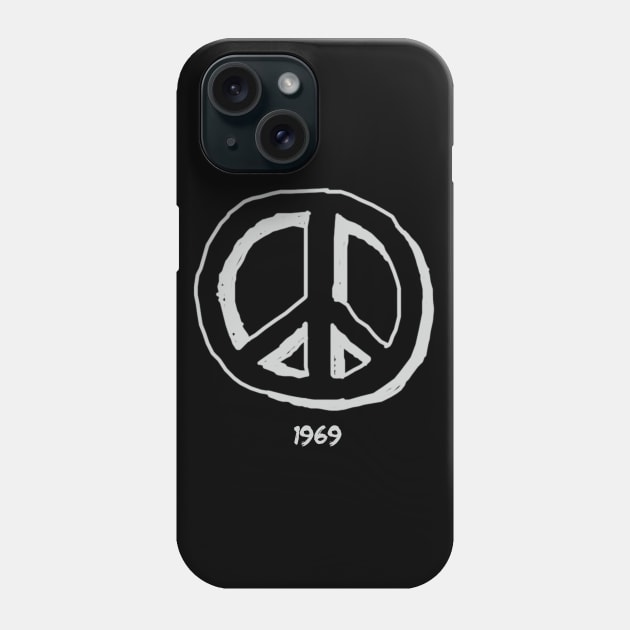 Peace and Love of 1969 - 50th Anniversary of Festival Summer Phone Case by PerttyShirty