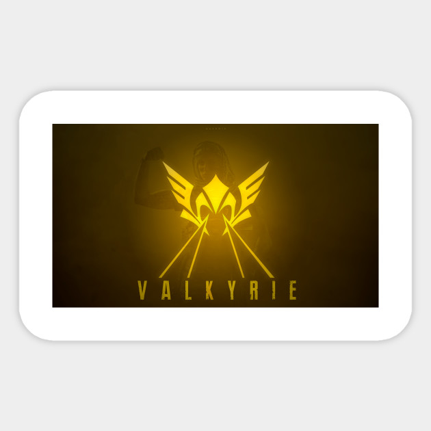 Valkyrie Rainbow Six Siege Symbols Operator Sticker Teepublic