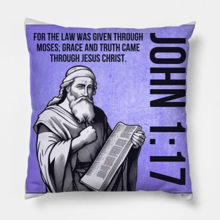 John 1:17 Pillow