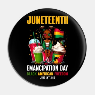 Juneteenth Emancipation Day, Black American Freedom Pin