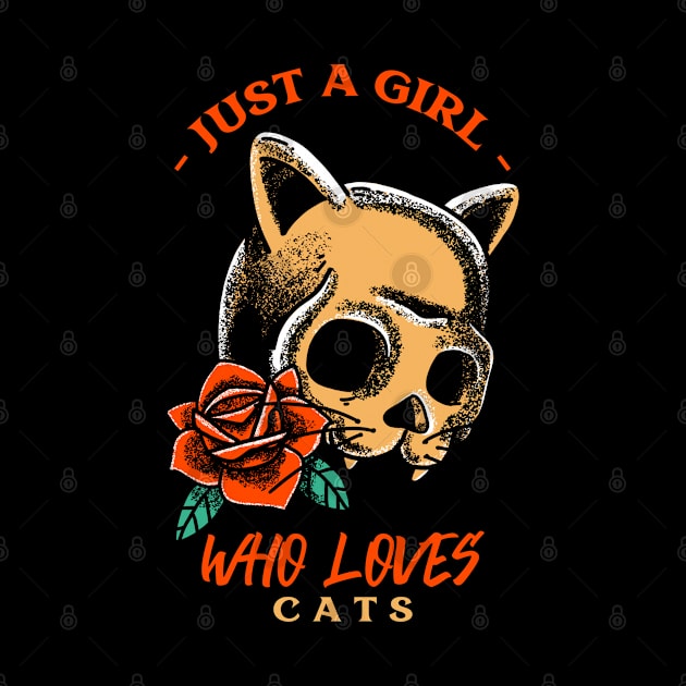 Just a girl who loves cats by Ben Foumen