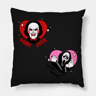 Horror Movie Hearts Pack Pillow