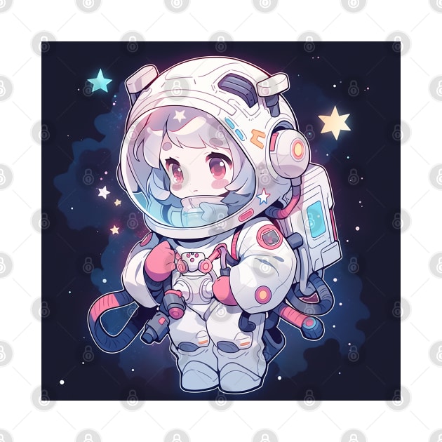 chibi astronaut by WabiSabi Wonders